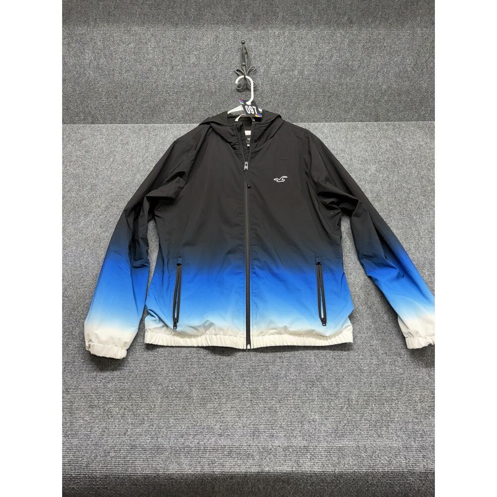 Hollister Epic Flex Jacket Men’s Size Large Black Long Sleeve Full Zip